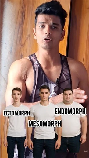 💪🔥Which Body Type Are You?? (Ecto | Meso | Endo) #shorts #youtubeshorts #bodytransformation #gym