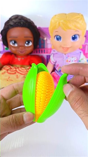 ASMR Unboxing Minnie Mouse & Doll Corn 🌽 Set Toys Satisfying ASMR Unboxing With My World Of Toys 🌈🧸✨