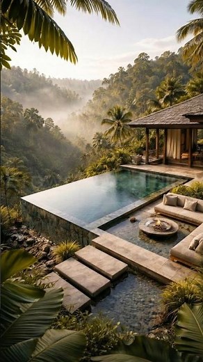 Ubud Jungle Villa Build – Cliffside Infinity Pool Luxury Retreat | Construction Timelapse