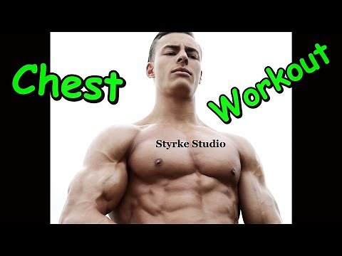 Chest Workout Mens Physique Champion Mike Cramer Styrke Studio