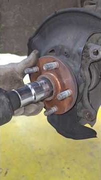 Toyota corolla front wheel bearing replacement complete guide #automotive #mechanic #repair