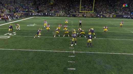 34K views · 581 reactions | Film Analysis: Three lessons from Notre Dame’s rushing success against USC 1. LG Billy Schrauth played absolutely possessed ⤵️ | Notre Dame coverage from Eric Hansen and Tyler James | Facebook