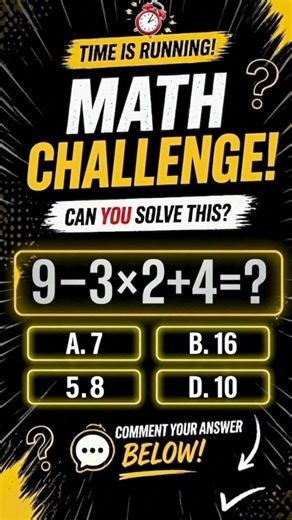 Only a Math Genius Can Solve This. Are You One? #brainteaser #dailychallenge #genius