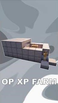 Why You NEED This OVERPOWERED XP Farm! (40 LEVELS In 3 Minutes) #minecraft #shorts