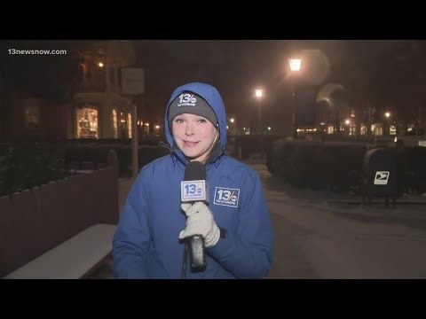 Winter storm brings snow, freezing rain and ice to parts of Virginia