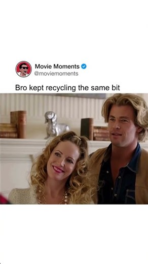 Bro kept recycling the same bit