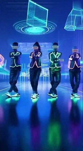 Electric Unity Crew ⚡🤖 | 电光同频团 – Futuristic Dance Sync