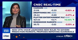 CFTC chair launches new rules to govern prediction markets, proposes removing guardrails