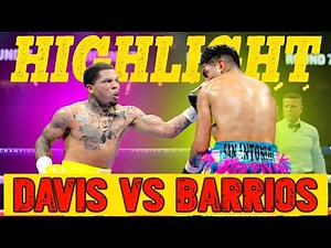 🔥 Gervonta Davis vs Mario Barrios 🥊 | Full Fight Highlights Recap 💥 | PBC on Showtime PPV 🎬