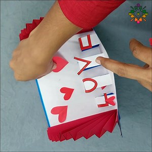 52K views · 856 reactions | 3D Greetin card for Valentine's Day || Easy Greeting card idea | Arts&Crafts | Facebook