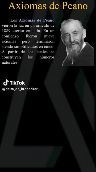 ¿Qué dicen los Axiomas de Peano? #teoriadeconjuntos #numerosnaturales