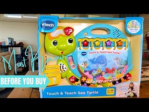VTech Touch and Teach Sea Turtle Interactive Learning