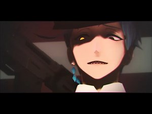 【MMDツイステ】Machine gun (germany.ver ドイツ語) 軍服リーチ