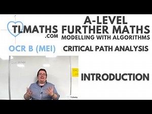 OCR MEI MwA G: Critical Path Analysis: 01 Introduction