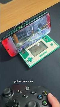 I used a Game & Watch to showcase GeForce Now