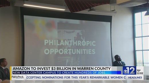 Amazon investing $3 billion in new Mississippi data center