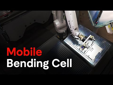 Demo of the Mobile Bending Cell | Automatic bending machine | Bystronic
