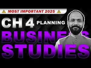 Class 12 BSt Ch 4 Planning For MP Board 2025 by Ritesh Sir