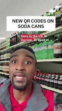 New QR codes on soda cans