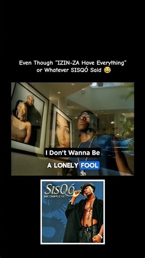 I Can’t Unhear It 😅 | Sisqo Really Said… | “Incomplete” #rnb #nostalgia #viral