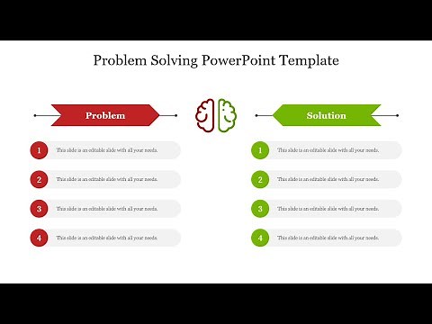 How to Create a Problem Comparison in PowerPoint #slideegg