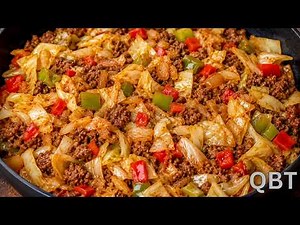 Viral Dirty Cabbage with Ground Beef | Easy One-Pan Dinner Everyone's Talking About!
