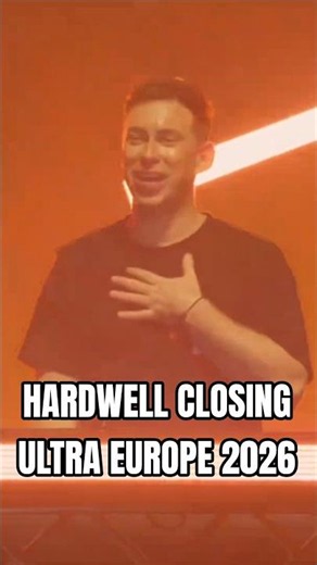 Hardwell Closing Ultra Europe 2026 #hardwell #ultraeurope #ultra