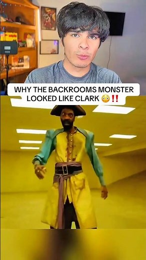 Why The Backrooms Monster Looked Like Clark Explained 😳