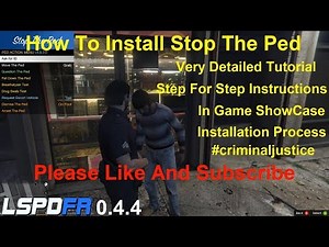 Steam Community :: Video :: How To Install Stop The Ped.