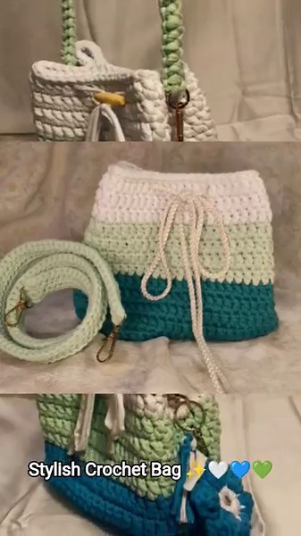 Stylish Crochet Bags Made with Love | Eco-Friendly Fashion 💚 #ecobags