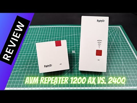 Gleicher Preis, gleiche Leistung ? AVM Fritz Repeater 1200 AX vs. 2400 (Review)