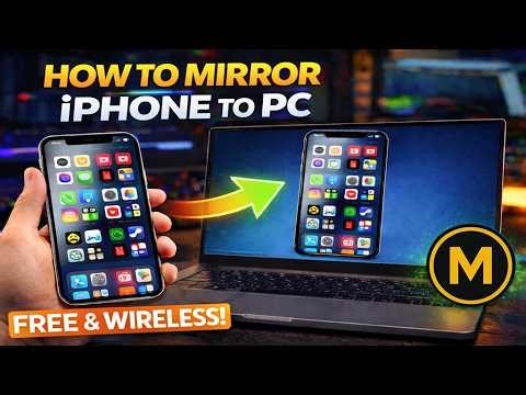 How to Mirror iPhone to PC (2026 Easy Method)
