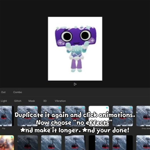 Capcut tutorial on how to make your image flip #capcut#cc#toturial#cosmo#dw#dandysworld#yatta