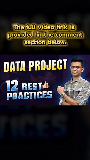 👆 12 Best Practices For Data Analytics Project!