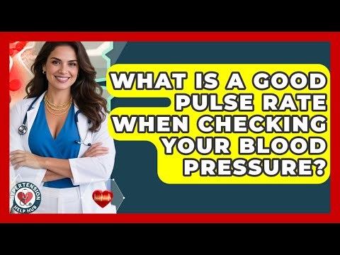 What Is A Good Pulse Rate When Checking Your Blood Pressure? - Hypertension Help Hub