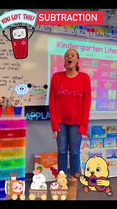 21K views · 202 reactions |  Subtraction Song  Oh subtraction you take a part away, the group gets smaller when we minus. Subtraction means to take away- hooray! ️ Teacher Allie❤️ #nocopyrightinfringementintended | Kaye Humphrey Bates | Facebook