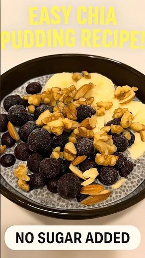 Easy and healthy Chia Pudding breakfast recipe
