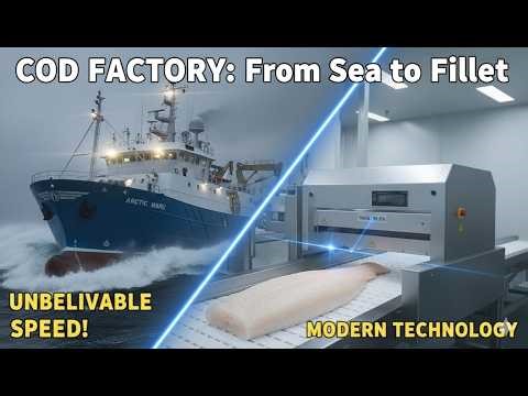 Deep Sea Atlantic Cod: Inside the World’s Most Advanced Fish Processing Factory