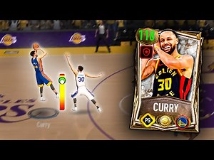 118 OVR Season Celebration Steph Curry Gameplay In NBA Live Mobile!
