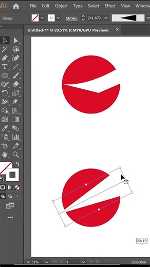 How to Design Pepsi Logo in Adobe Illustrator | Puppet Warp Tool Magic! 🥤