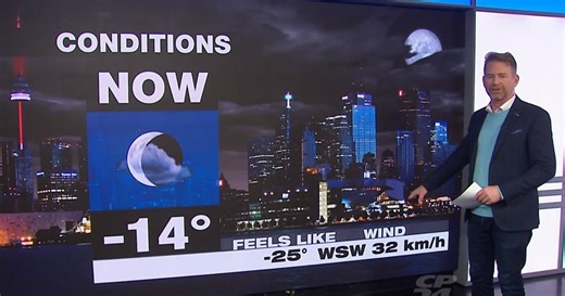 Toronto weather: Bitterly cold winds, some snow to hit the city