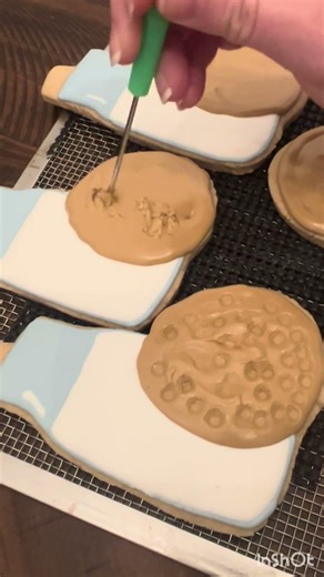 How to create texture on a cookie 2 techniques #cookies #cookie #cookiedecorating