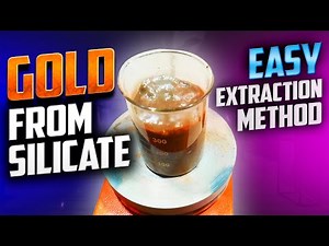 Gold from silicate, this extraction method makes your work easy [ tesy by gold stone channel]