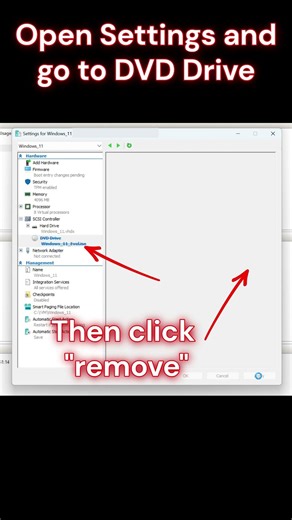 Hyper-V boot fail due to DVD fix #bugfix #errorfix #error #hyperv
