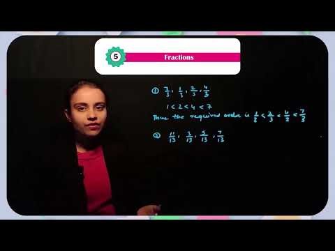 Unit Math Class 5 Chapter 5 Fractions