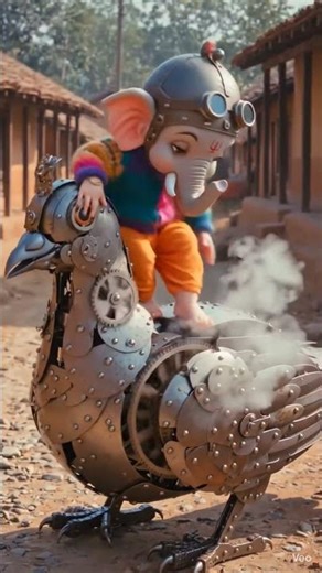 Ganesh ji ki flying wali machine