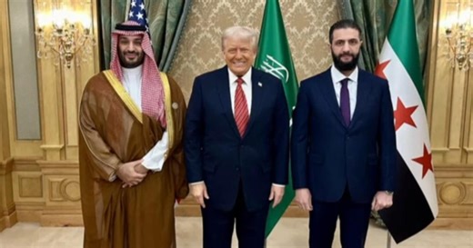 Trump meets with Syria's president