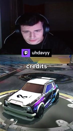 Titanium White Fennec | Follow Me On Twitch #uhdavyy #rlcs #twitchstreamer #rocketleague #rlclips