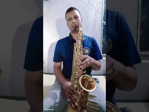 असारै महिनामा पानी पर्यो रुझाउने (saxophone covered by Raj Kapoor Pariyar)