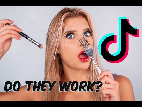 TESTING VIRAL TIKTOK MAKEUP HACKS